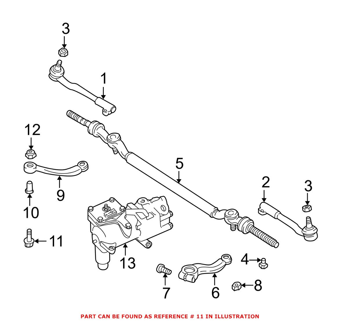 BMW Hex Bolt (M10x750) 32201092452